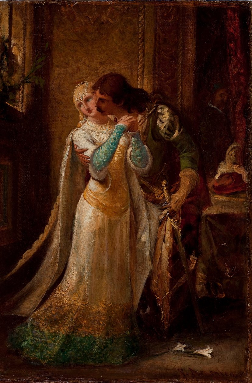 Entwicklung Der Beziehung Zwischen Faust Und Gretchen Faust und Gretchen von Pedro Américo: Kunstdruck kaufen